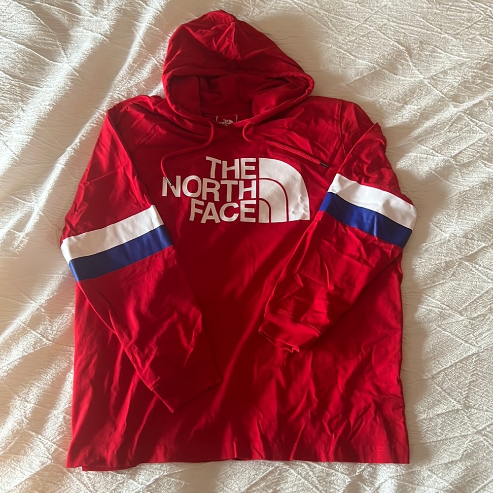 The North Face Red Long Sleeve Shirt